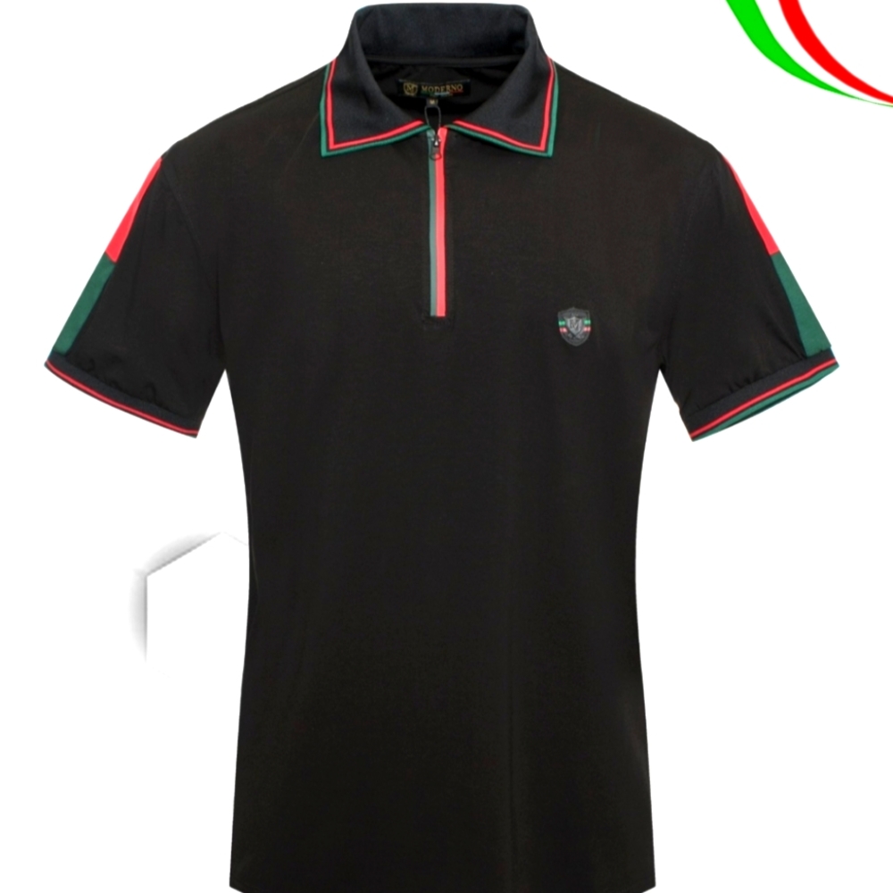 623 black shirt polo